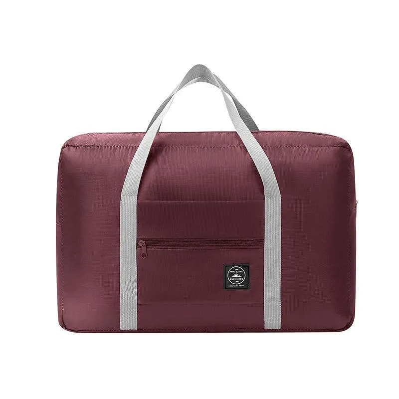 Foldable Large Capacity Travel Duffel Bags Oxford Handbag Waterproof Swim Gym