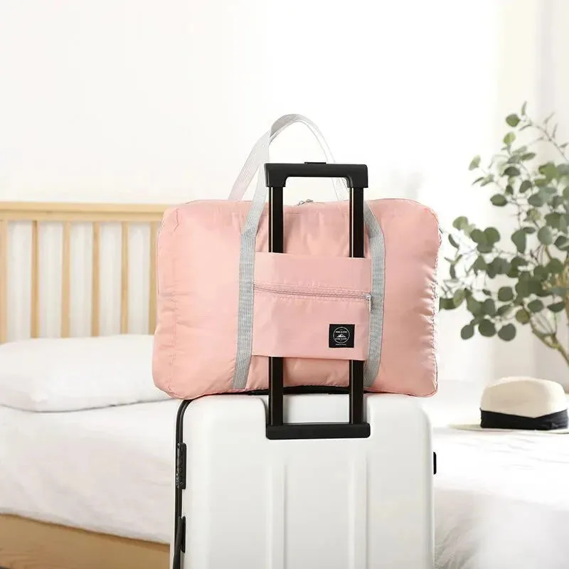 Foldable Lightweight Travel Duffel Bag – Large Capacity Carry-On for Women & Girls