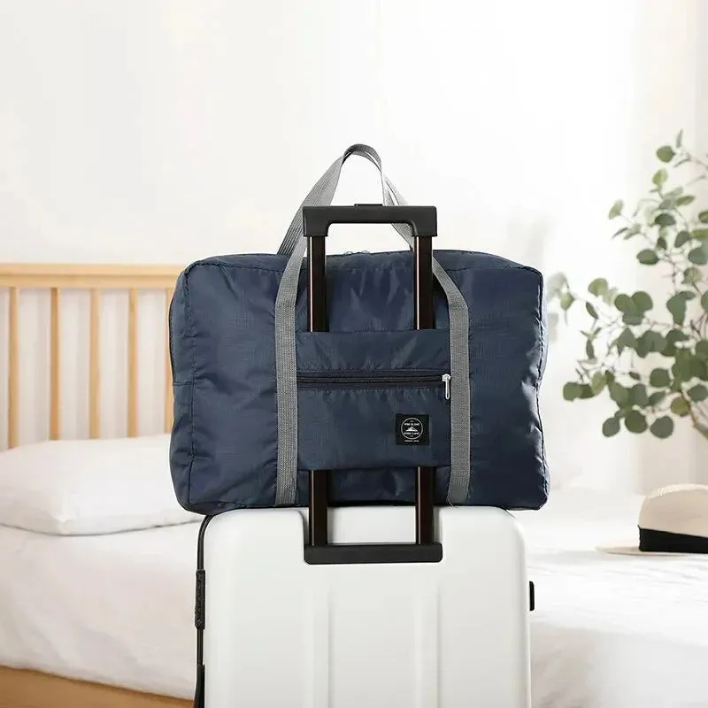 Foldable Lightweight Travel Duffel Bag – Large Capacity Carry-On for Women & Girls