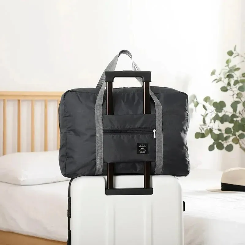 Foldable Lightweight Travel Duffel Bag – Large Capacity Carry-On for Women & Girls