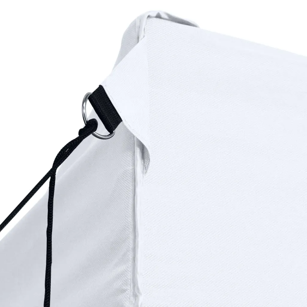 Foldable Party Tent with 4 Sidewalls 3x4.5 m White