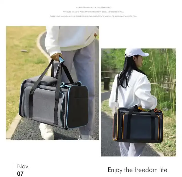 Foldable Portable Cat Carrier Bag
