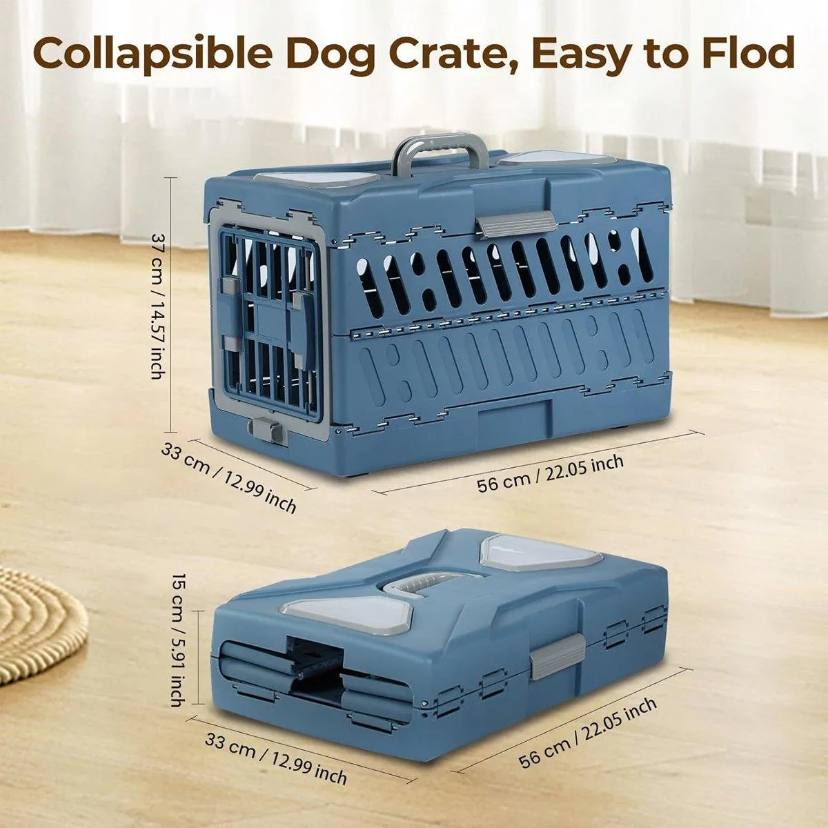 Foldable Portable Pet Carrier Detachable Cat Dog Carrier Space Capsule Design