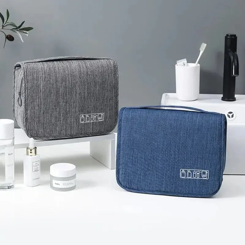 Foldable Toiletry Bag Organizer Hanging Storage Bag