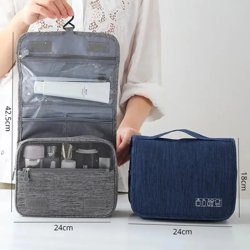 Foldable Toiletry Bag Organizer Hanging Storage Bag