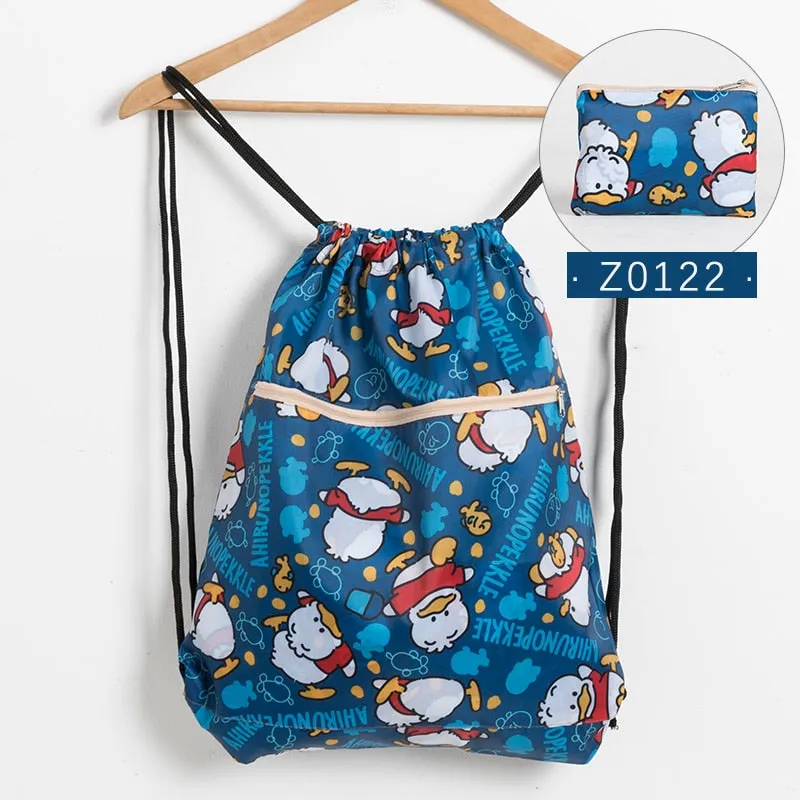 Foldable Waterproof String Backpack
