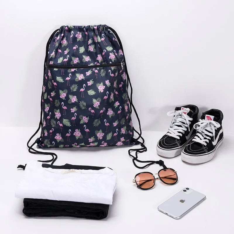Foldable Waterproof String Backpack