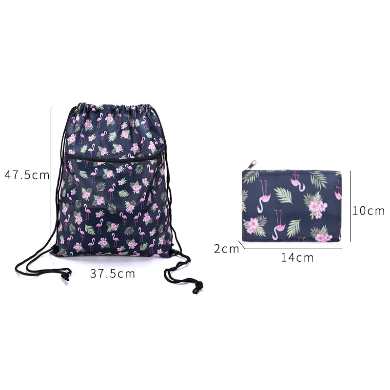 Foldable Waterproof String Backpack