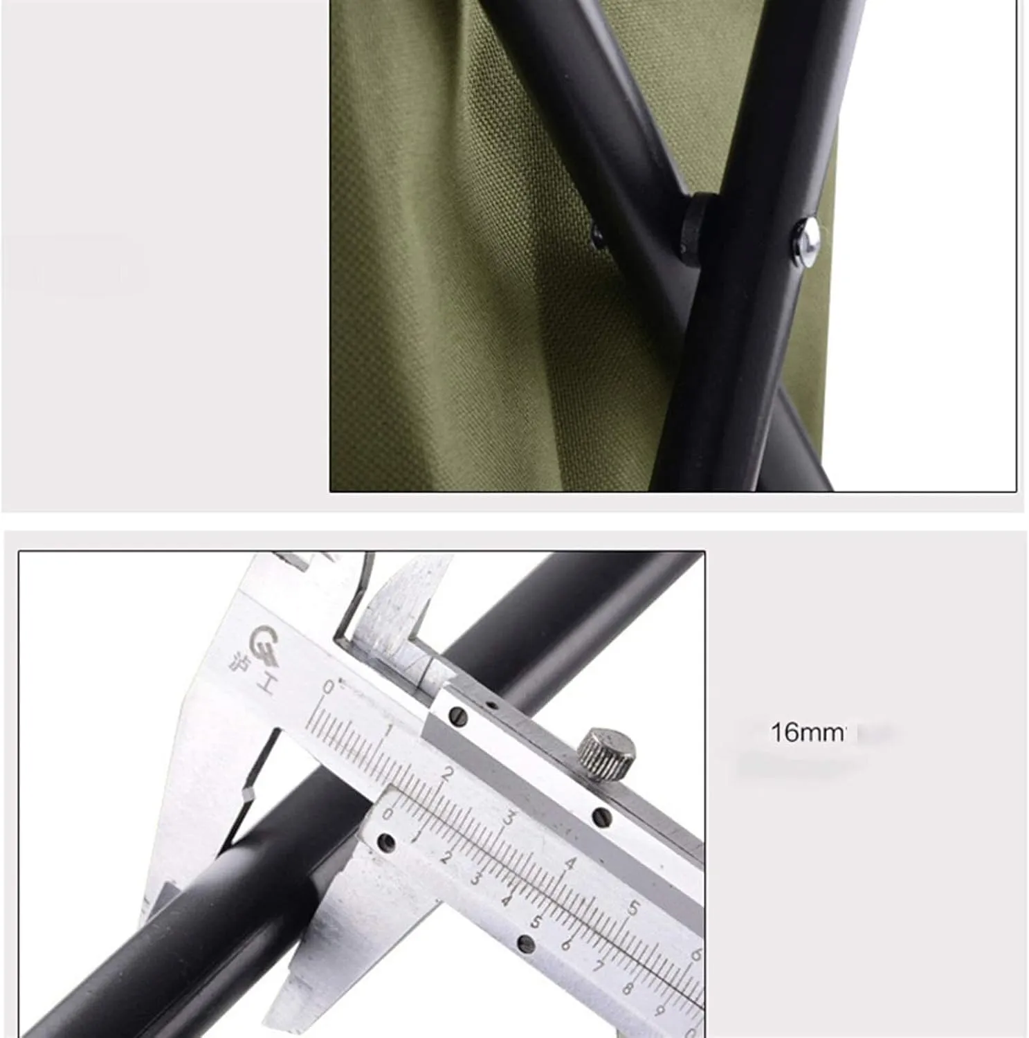 Folding Camping Garden Chair Camping Chair Ultralight Folding Chairs with Storage Bag and Backrest Chairs Foldable(A)