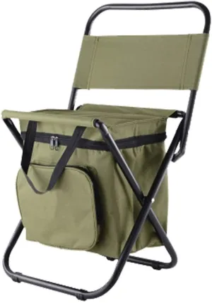 Folding Camping Garden Chair Camping Chair Ultralight Folding Chairs with Storage Bag and Backrest Chairs Foldable(A)
