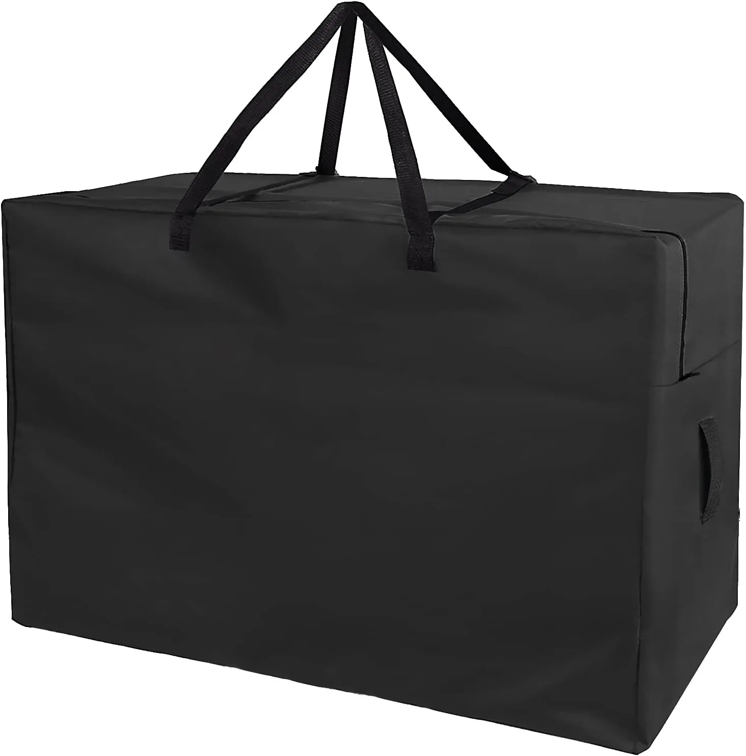 Folding Mattress Storage Bag, Andacar 63 inch Carry Case Fits for Tri-Fold Up to 6 inch Mattress Waterproof Cushion Storage Bag - 61x28x18inch