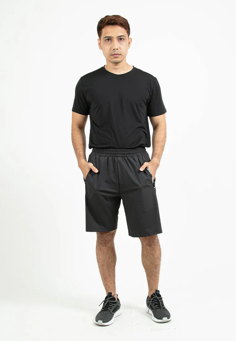 Forest Ice Silk Stretchable Dri-Fit Sports Shorts Quick Dry Short Pants Men | Seluar Pendek Lelaki Seluar Sports - 65846