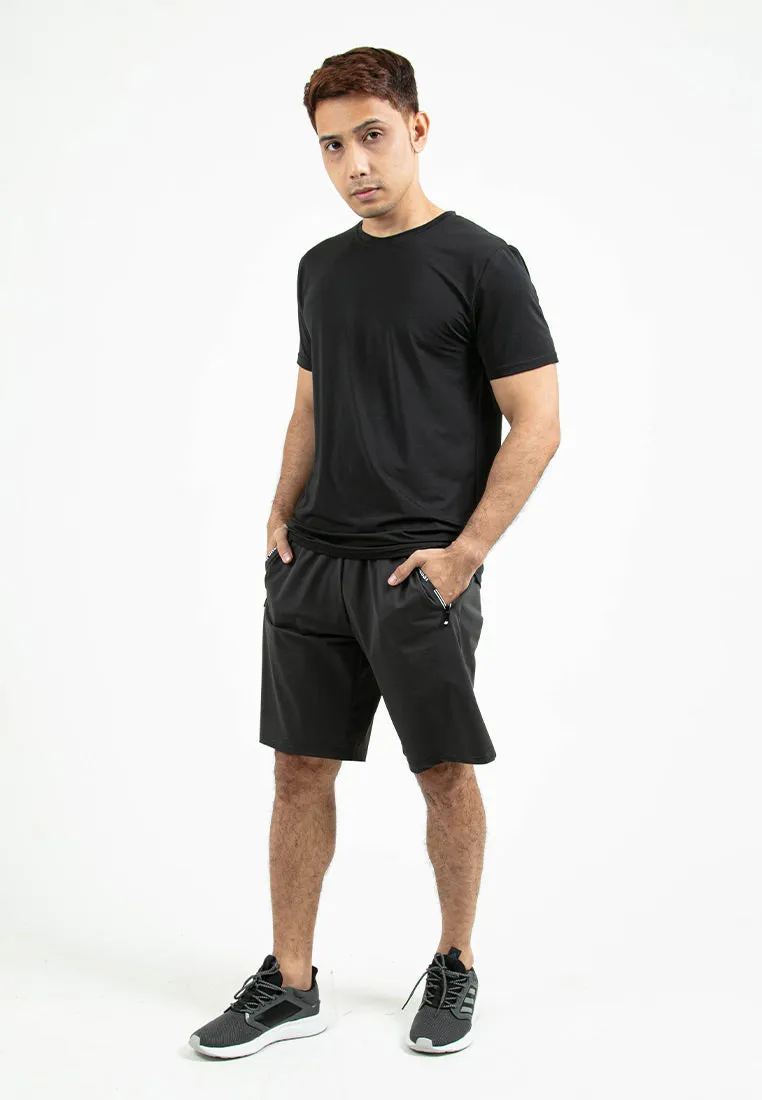 Forest Ice Silk Stretchable Dri-Fit Sports Shorts Quick Dry Short Pants Men | Seluar Pendek Lelaki Seluar Sports - 65846