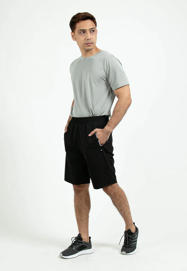 Forest Ice Silk Stretchable Dri-Fit Sports Shorts Quick Dry Short Pants Men | Seluar Pendek Lelaki Seluar Sports - 65846