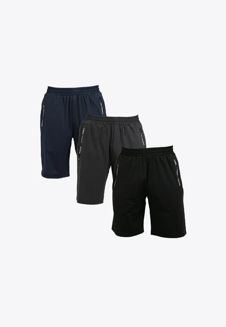 Forest Ice Silk Stretchable Dri-Fit Sports Shorts Quick Dry Short Pants Men | Seluar Pendek Lelaki Seluar Sports - 65846