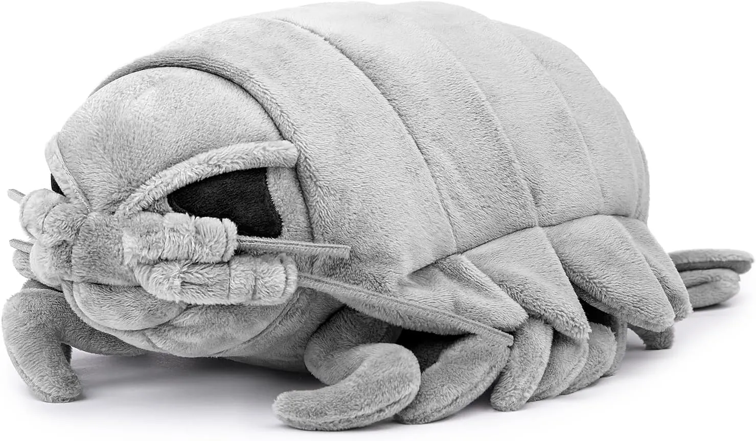 FRANKIEZHOU Realistic Giant Isopod Plush,Stuffed Animal-Grey 20",Isopod Plush Toy, Arthropods Stuffed Animal,Soft Animals,Girl Toys,Gifts for Kids