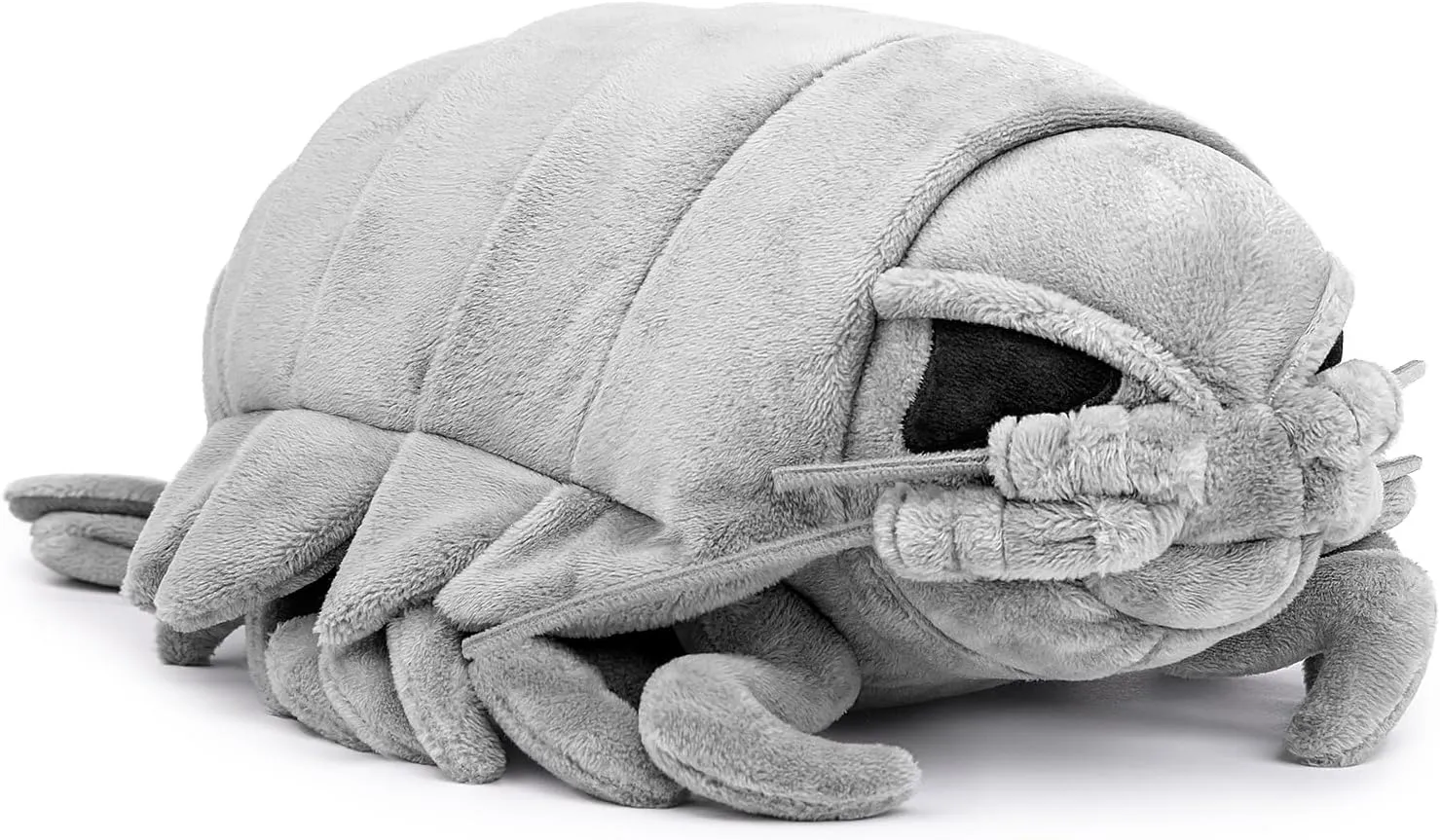 FRANKIEZHOU Realistic Giant Isopod Plush,Stuffed Animal-Grey 20",Isopod Plush Toy, Arthropods Stuffed Animal,Soft Animals,Girl Toys,Gifts for Kids