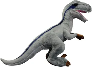 FRANKIEZHOU Simulation Velociraptor Dragon Plush,Dinosaur Stuffed Animal,Plush Toy,Soft Toy,Stuffed Toy,Cuddly Toys,Gifts for Kids,12" Tall,18" Long