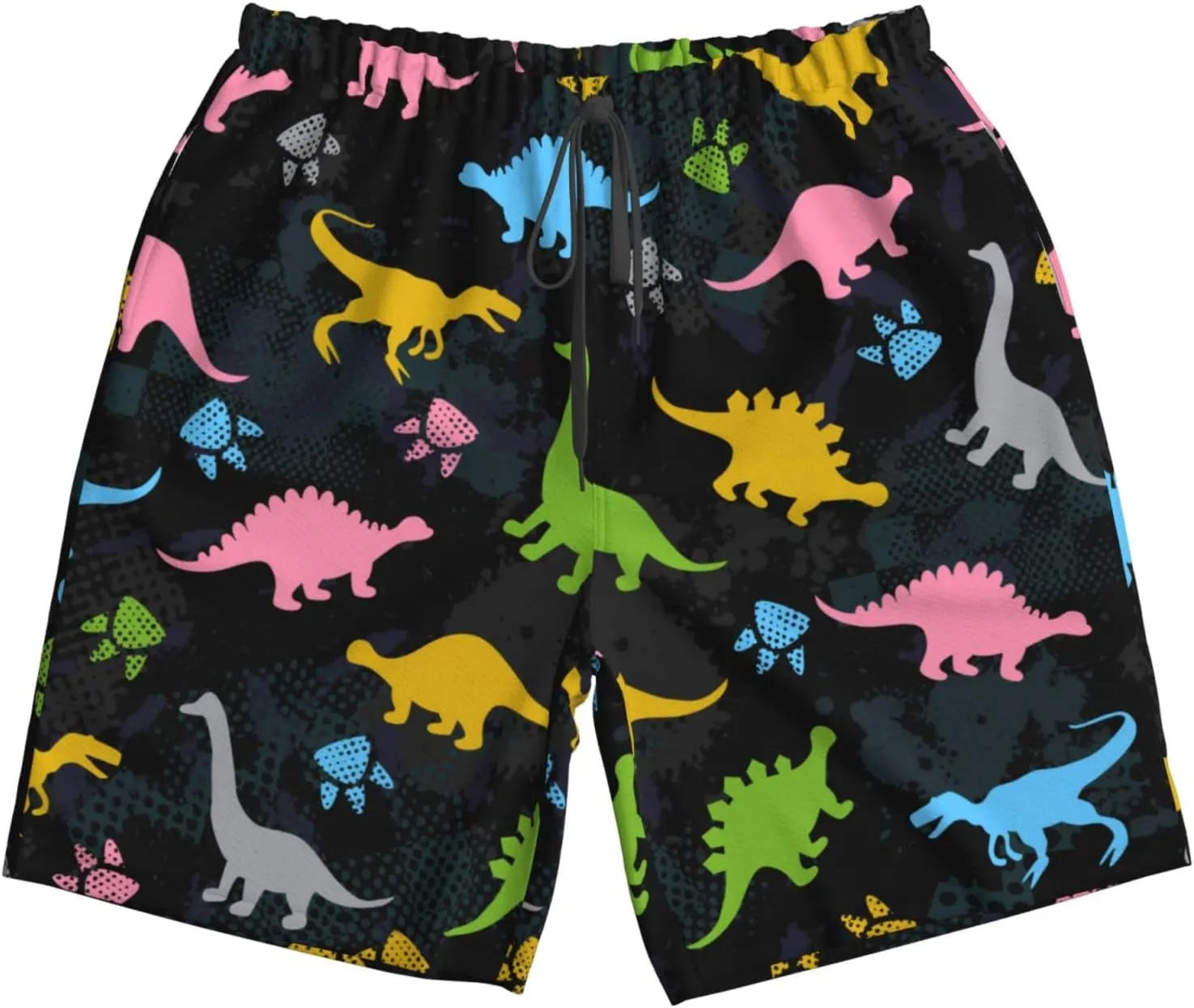 FREEHOTU Men's Swim Trunks Beach Board Shorts Quick Dry Swimwear Sports with Pockets