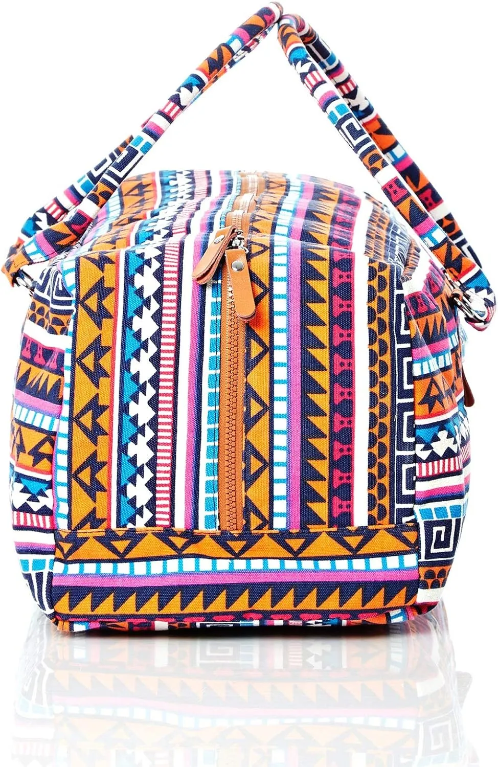 Full-Zip Extra Large Yoga Mat Tote Bag with Multi-Functional Storage Pockets for Sports Gym Pilates »Ghanpati«