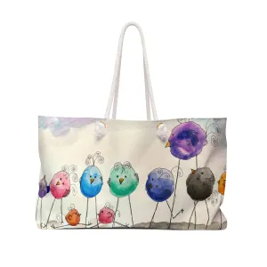 FUNNY BIRDS - SPREAD YOUR WINGS Beach Bag or Weekender Bag