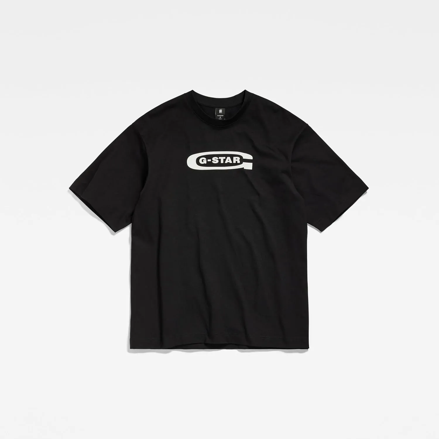 G-STAR Men's Old School Logo Boxy Short Sleeve T-Shirt