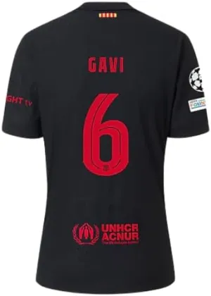 GAVI Home, Away, 3rd kit Soccer Jersey for Men - High Performance Sports Shirt, Breathable and Quick Dry Fabric