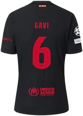 GAVI Home, Away, 3rd kit Soccer Jersey for Men - High Performance Sports Shirt, Breathable and Quick Dry Fabric