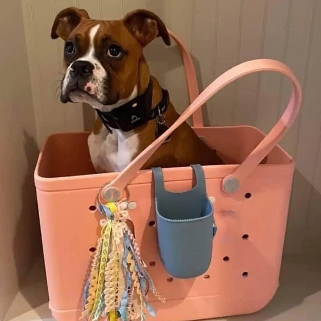 GBB Beach Bag Lightweight Rubber Tote Bag Large Waterproof Tote Bag Washable Outdoor Bags Durable Open Handbag for Travel