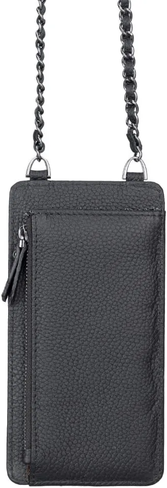 Genuine Leather Cross-Body Bags For Women, Cross-Body Purse Cell Phone Wallet Purses Case With Detachable Strap, Shoulder Bag