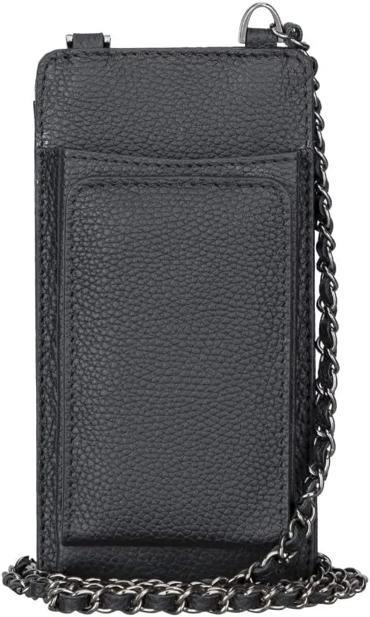 Genuine Leather Cross-Body Bags For Women, Cross-Body Purse Cell Phone Wallet Purses Case With Detachable Strap, Shoulder Bag