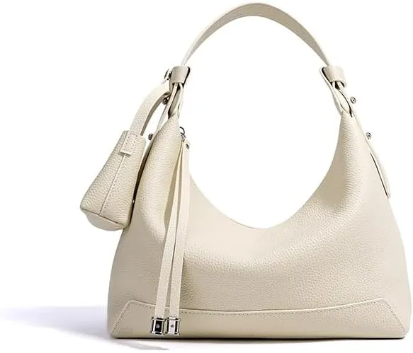 Genuine Leather Crossbody Bag for Women Handmade Top Grain Purse with Detachable Coin Purse Annual New