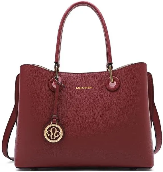 Genuine leather handbag, cowhide handbag, large capacity women's handbag, hand-held one shoulder crossbody, new bag