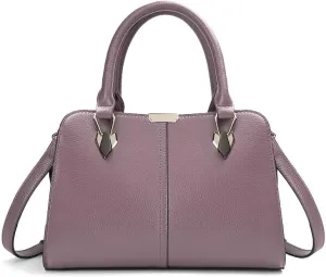 Genuine leather handbag, cowhide handbag, large capacity women's handbag, new bag, hand-held one shoulder crossbody