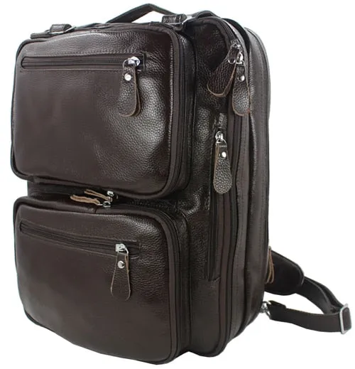 Genuine Leather Seasonal sale Timeless Fashion Backpack Multi-Function