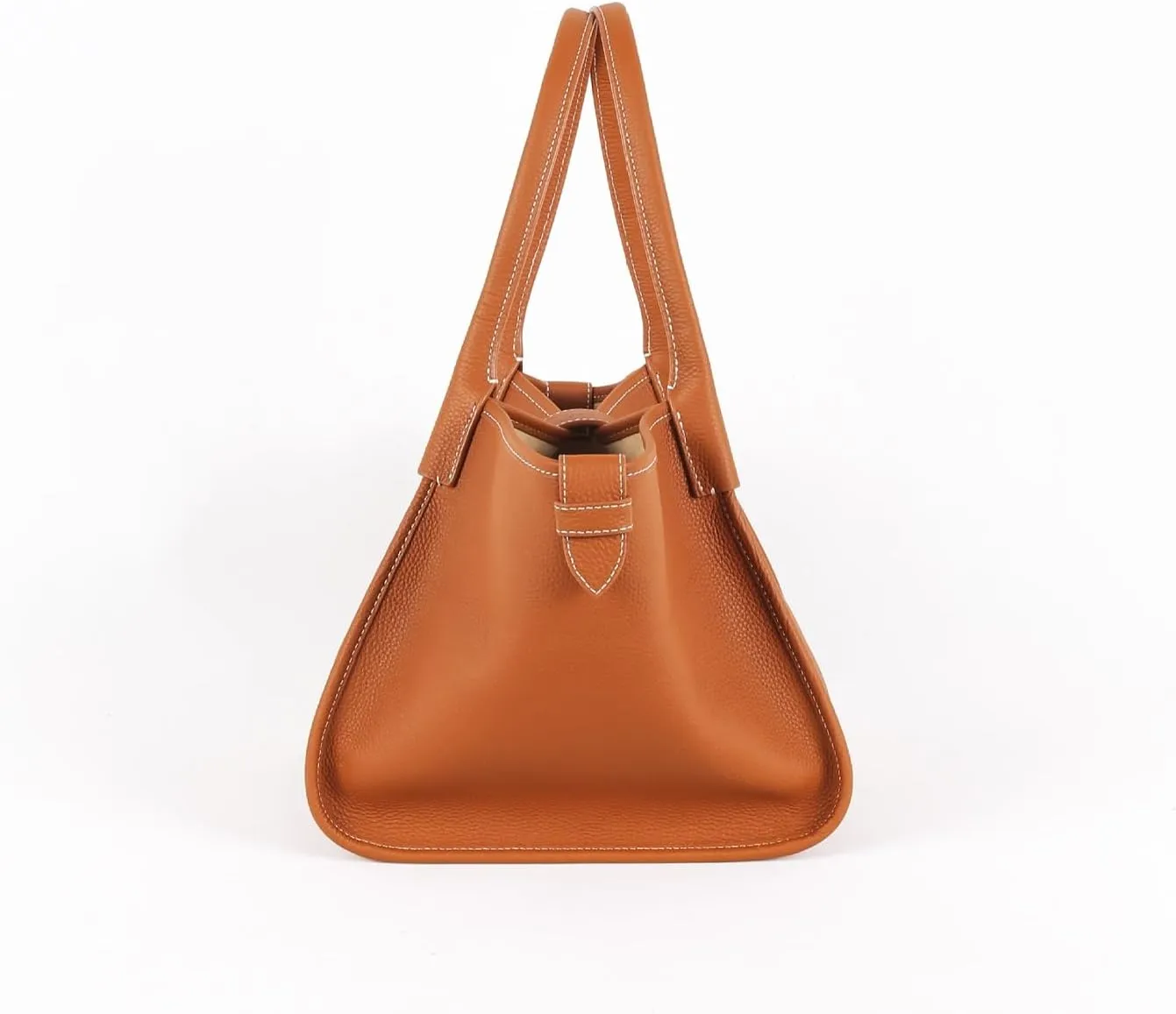 Genuine Leather Tote Bag for Women,Classic Purses, Waterproof Lightweight Underarm Commuter Bag, for Work Travel Shopping