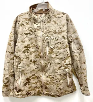 Genuine Us Marines Apecs Cdj 180s Cold Weather Desert Marpat Combat Jacket Seal Devgru - Large