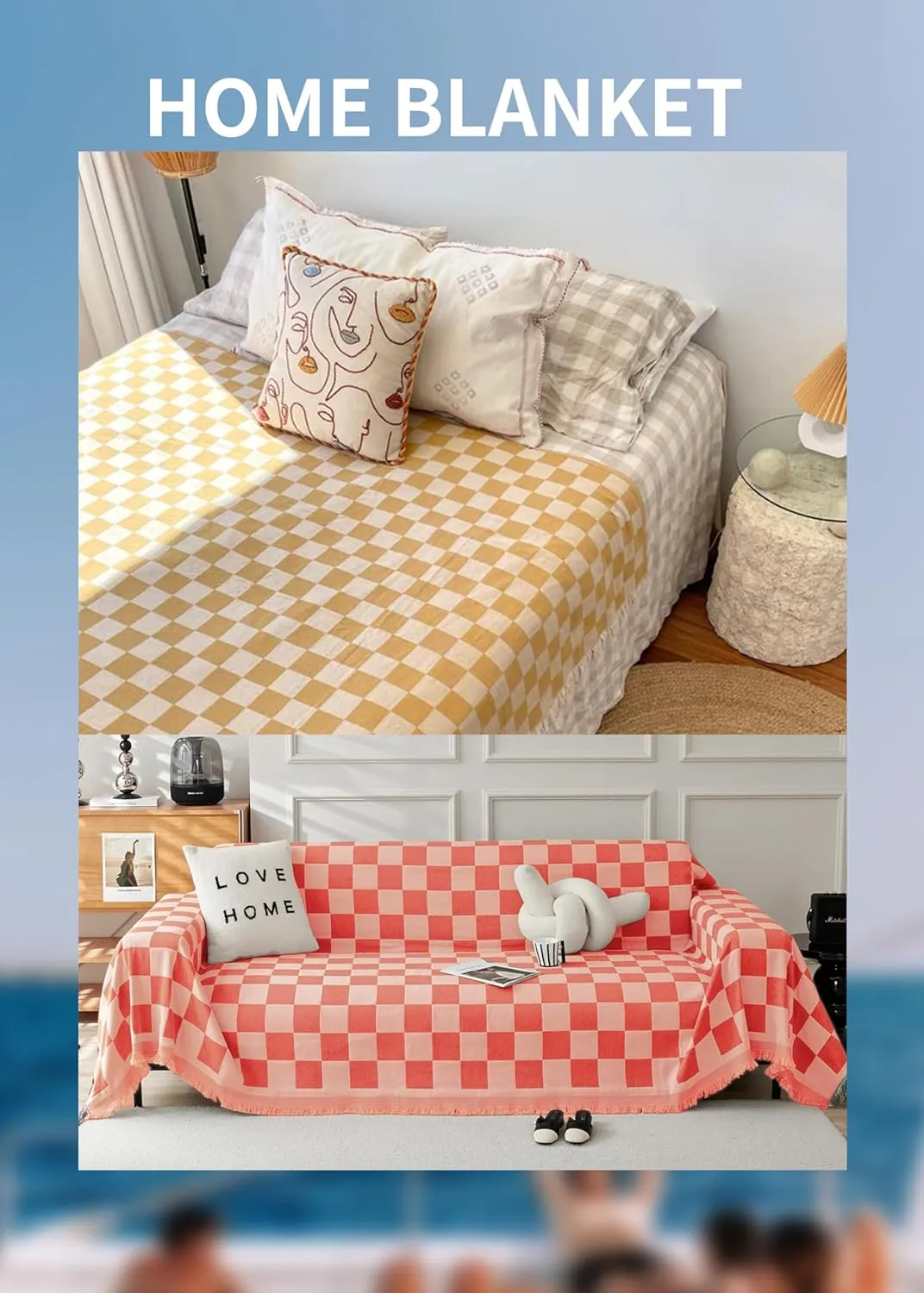 Giant Beach Towel Blanket Autumn Outing Stuff for Women & Men Road Trip Camping Gear Ship Cruise Gear Must Haves Yard Mat Large L Coral Plain Pattern Airplane Accessories Travel Gadgets