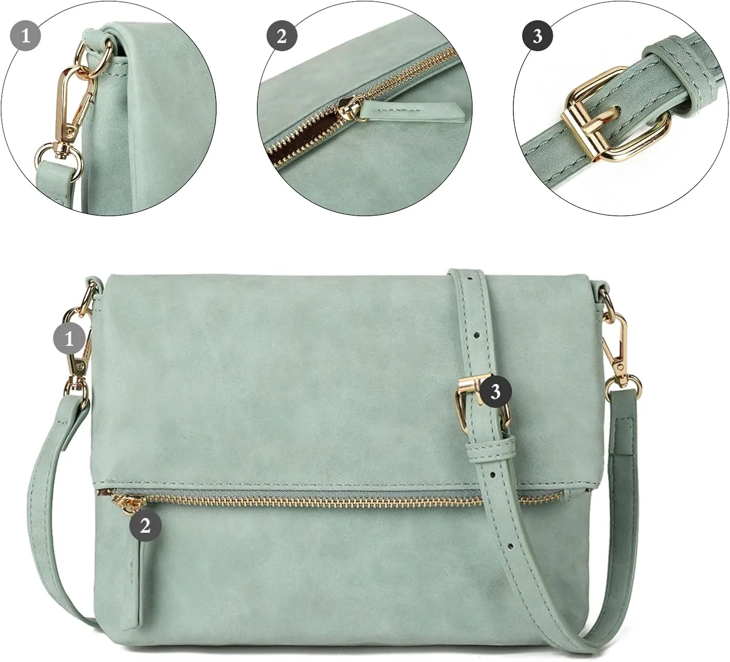 Gladdon Crossbody bags for Women Crossbody Purse Shoulder Bag