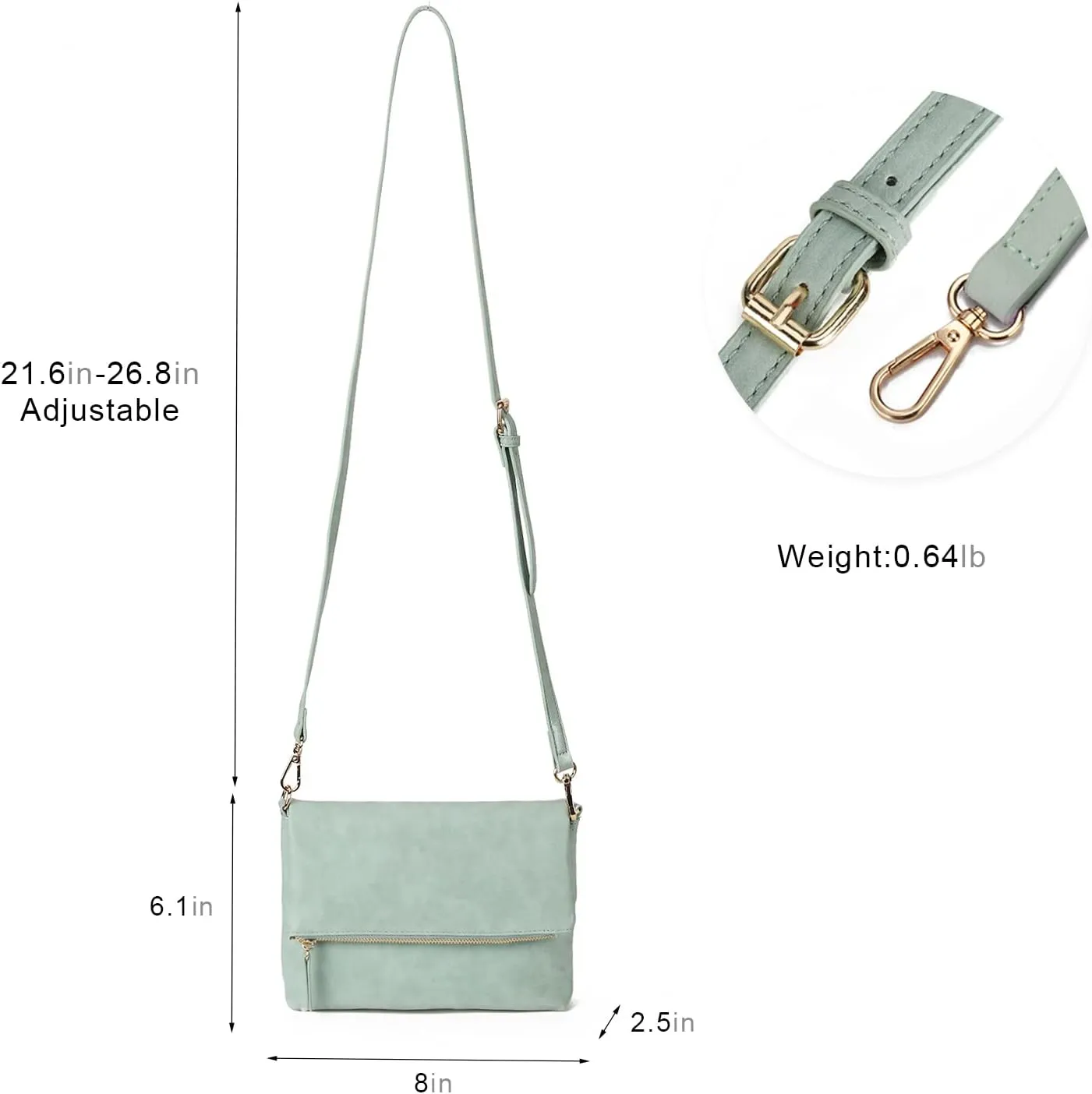 Gladdon Crossbody bags for Women Crossbody Purse Shoulder Bag