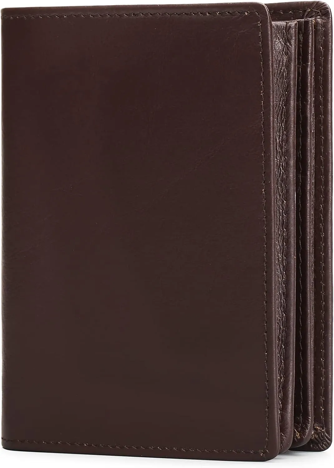 GOIACII Wallets for Men Large Capacity Genuine Leather RFID Mens Bifold Wallet with 16 Card Slots