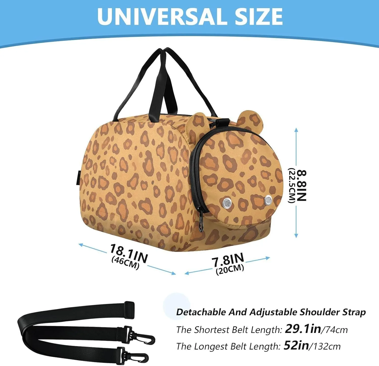 GuoChe Sling Bags Crossbody with Shoes Compartment Comfort Black Handbag for Have a meal