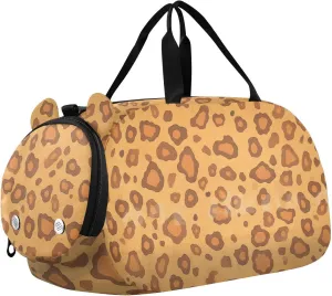 GuoChe Sling Bags Crossbody with Shoes Compartment Comfort Black Handbag for Have a meal
