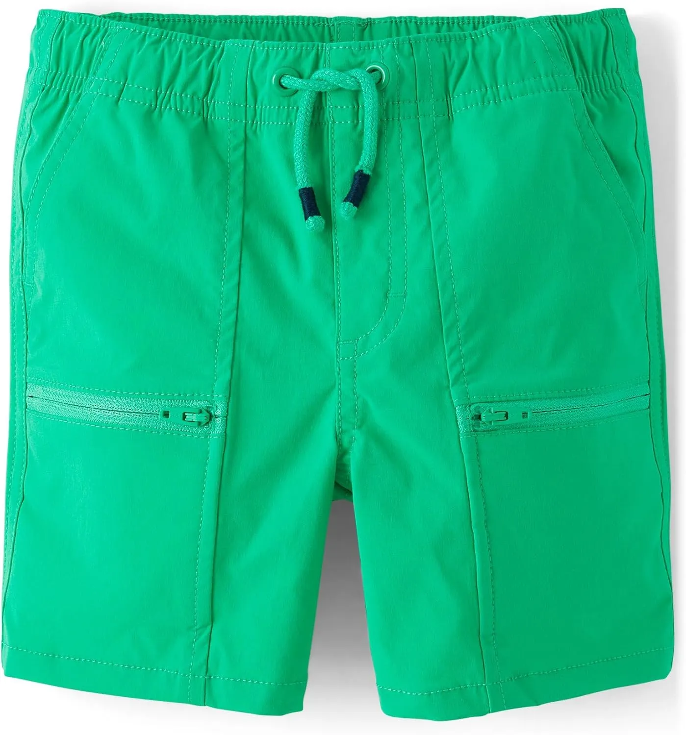 Gymboree Boys' and Toddler Quick Dry Tie Front Jogger Shorts