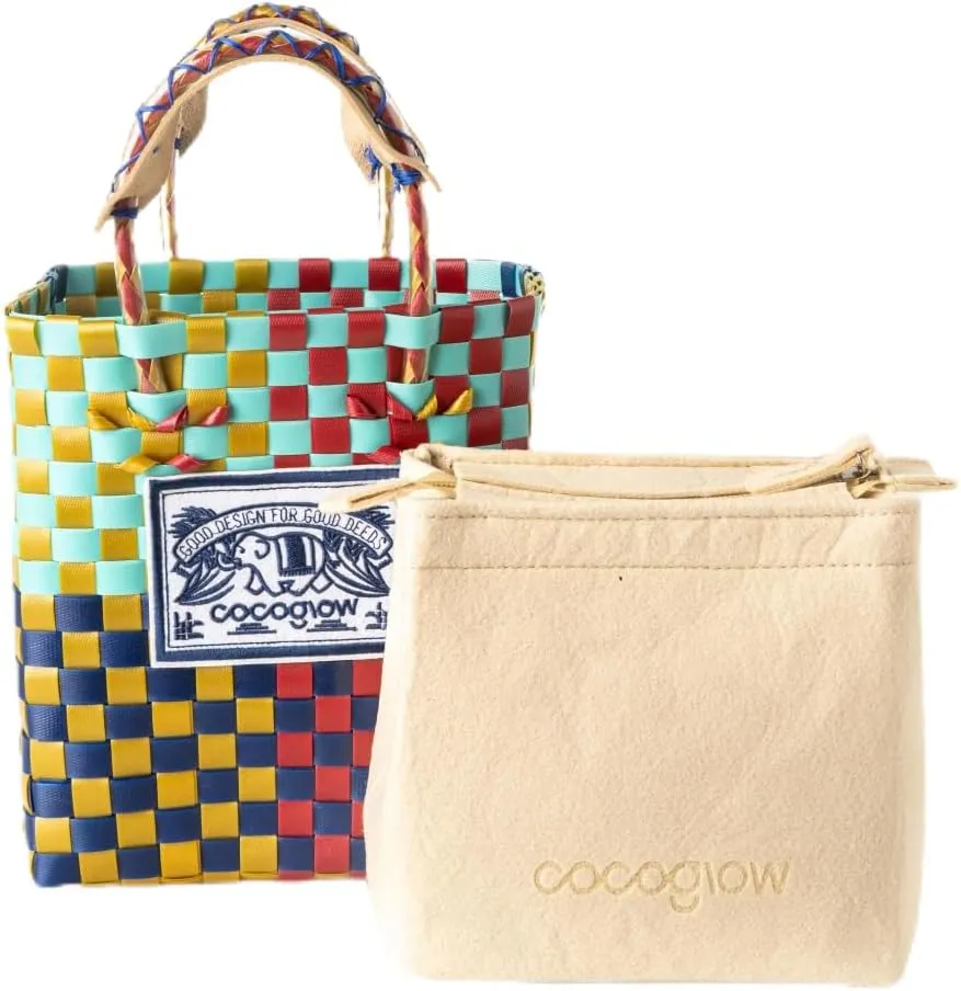 Hand Woven Applique Bag, PP eco-friendly Woven Handbag, Handbag, Fashionable Travel Bag, Women's Handbag and Wallet