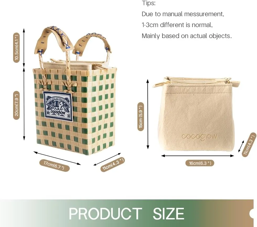 Hand Woven Applique Bag, PP eco-friendly Woven Handbag, Handbag, Fashionable Travel Bag, Women's Handbag and Wallet