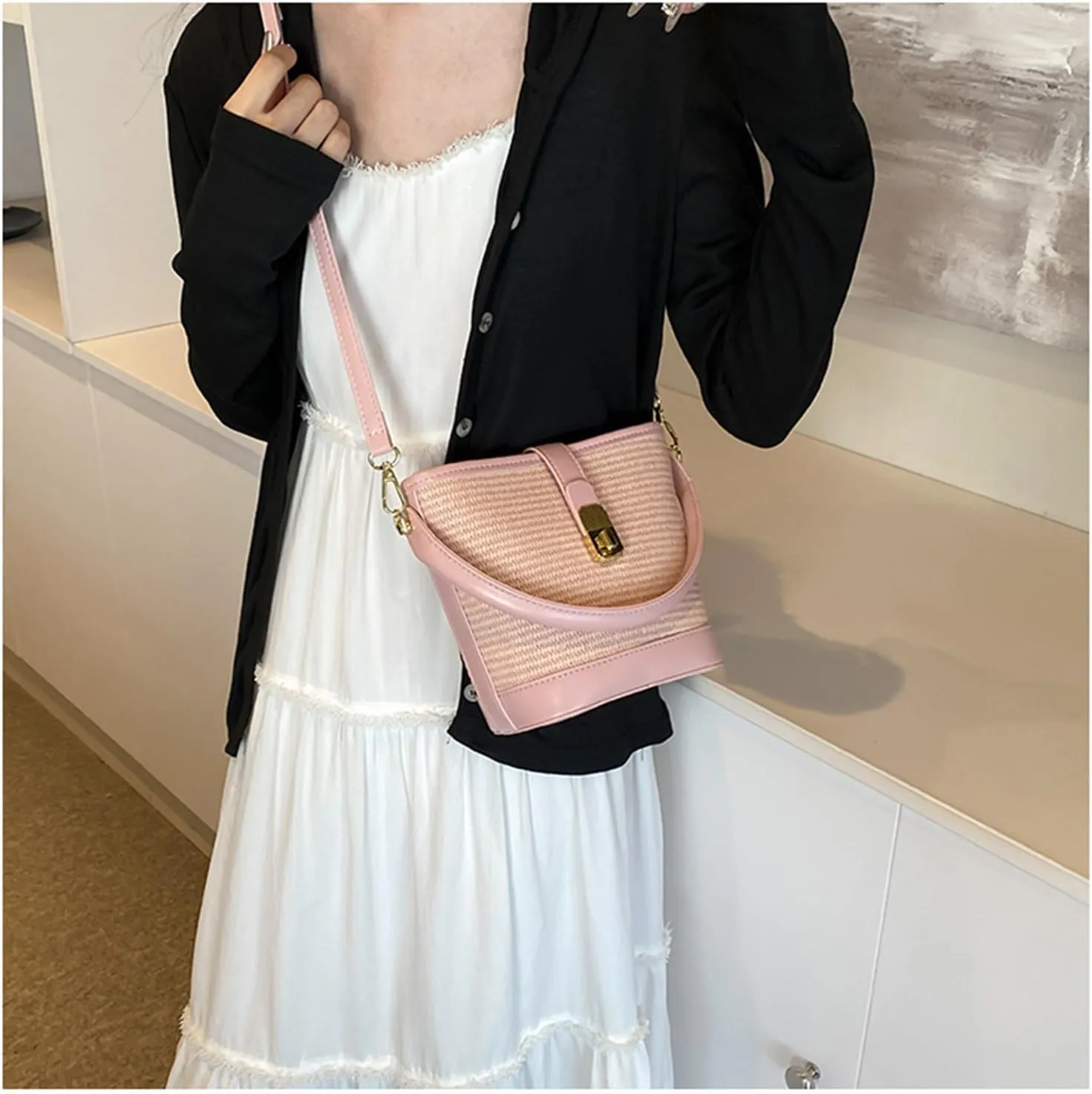 Handbag Shoulder Crossbody Womens Suitable Schedule Commuting Party