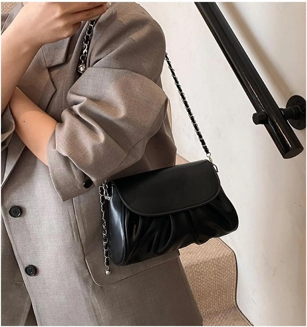 Handbag Shoulder Crossbody Womens Suitable Schedule Commuting Party