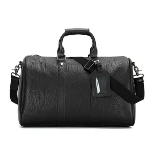 Handmade Vintage Weekender Full-Grain Leather Men's Duffel Bag
