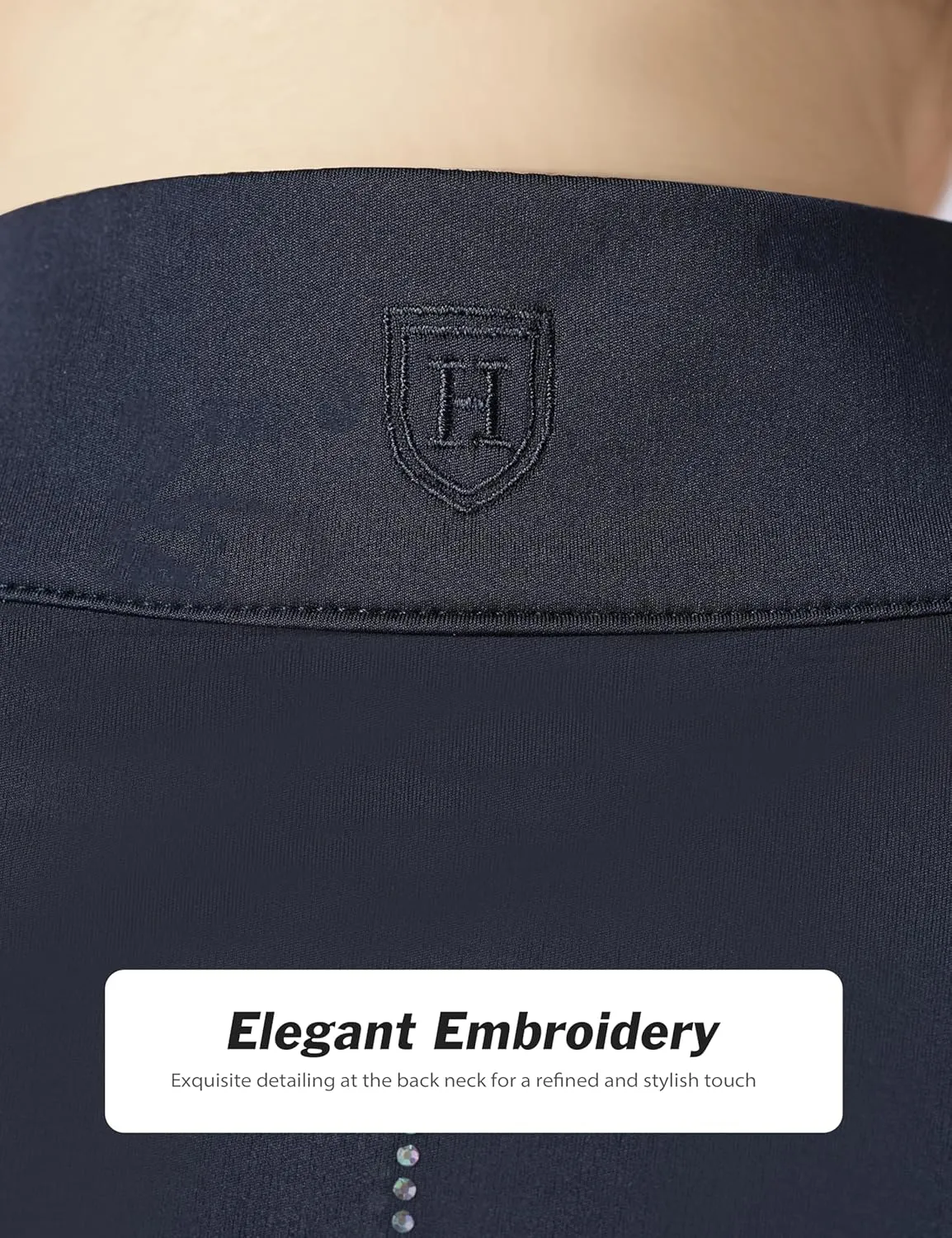 Harrison Howard Equestrian Shirts for Women Sleeveless Horse Riding Lightweight Quick-Dry Riding Shirts for Women